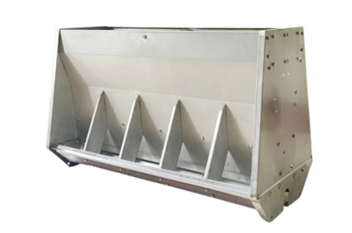 Comedero doble cara inoxidable precebo - 1