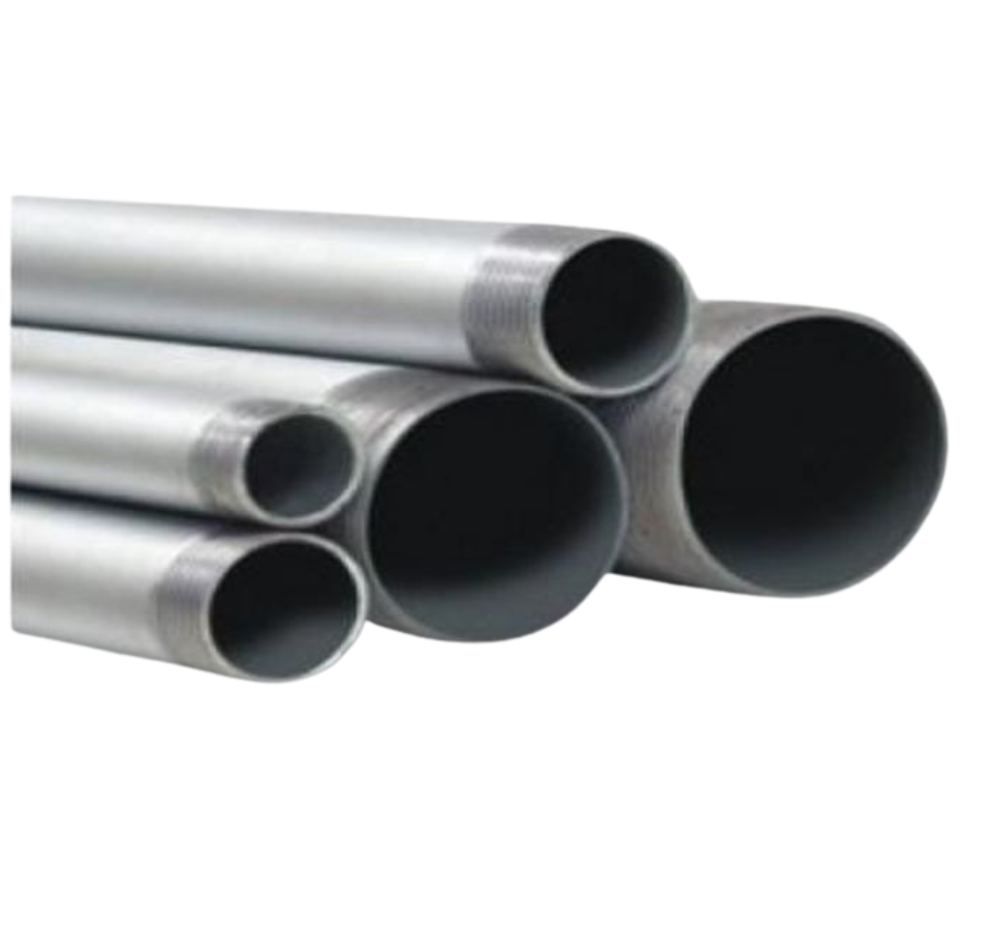 Tubo galvanizado con rosca para cortina - 1
